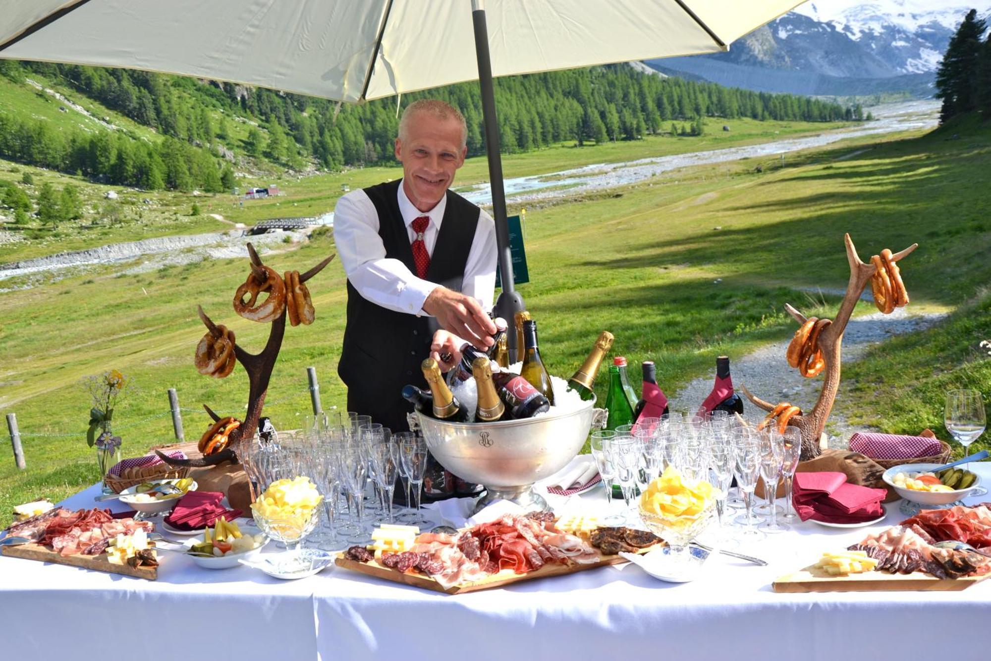 Hotel Roseg-Gletscher Pontresina Exterior photo