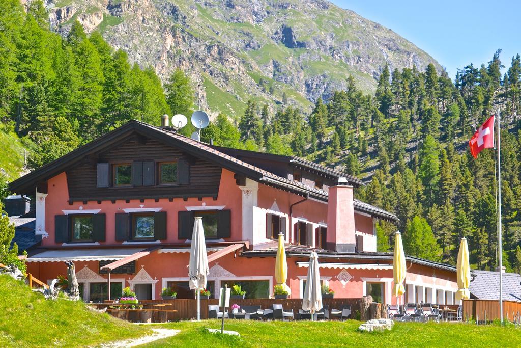 Hotel Roseg-Gletscher Pontresina Exterior photo